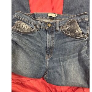 True Craft Jeans 32x34 Straight Leg Med Wash Denim School Work Classic